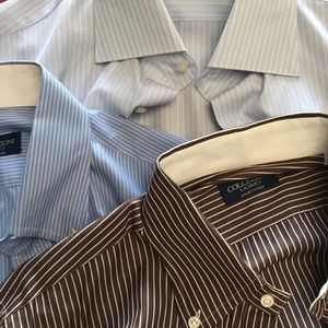 👔 All 3 Mens Button Down Dress Shirts 👔